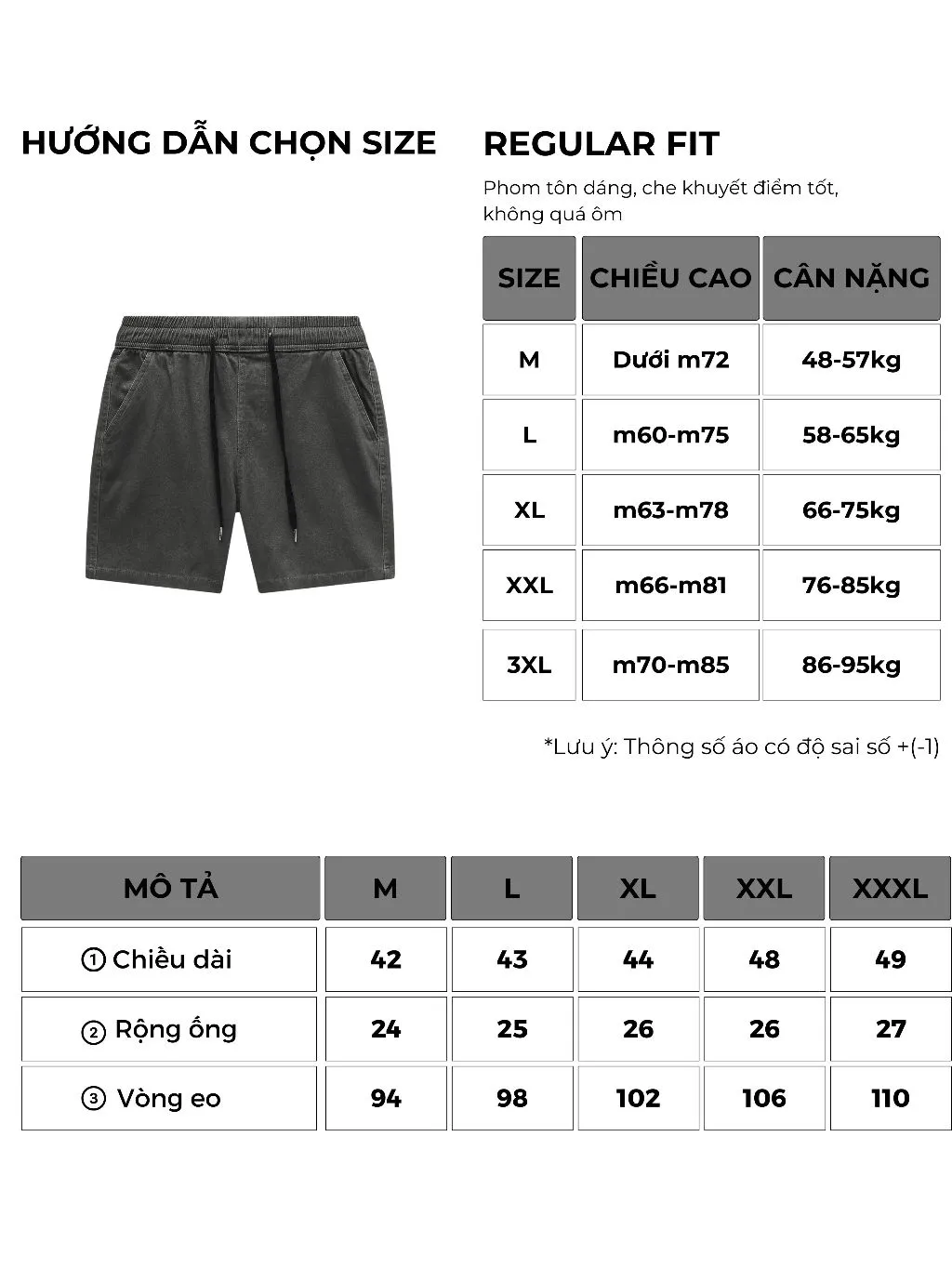 Ảnh Quần short đùi Kaki nam MK CLEVER cạp chun thoáng mát trẻ trung, form trên gối mặc hàng ngày 2