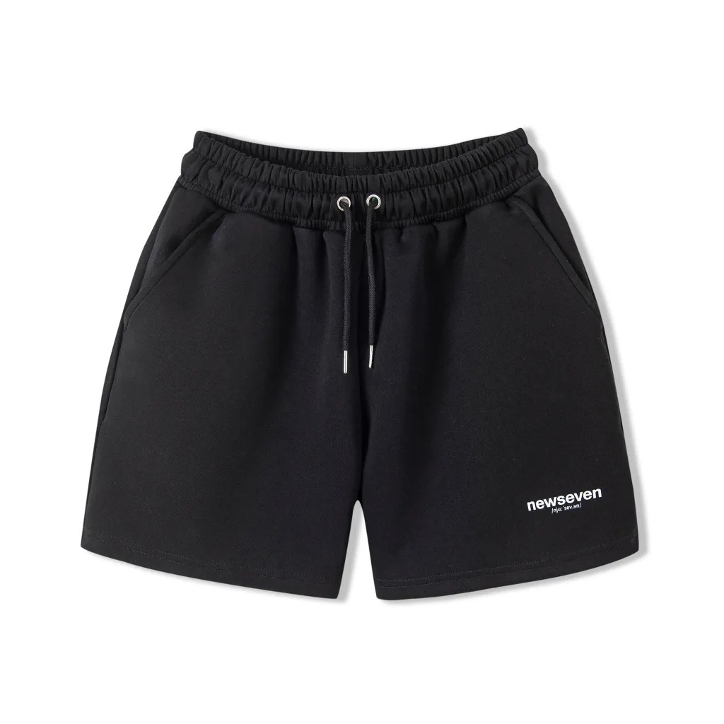 Ảnh Quần Short Đùi Unisex N7 NEWSEVEN Basic nam nữ form rộng Local Brand QS.321 3