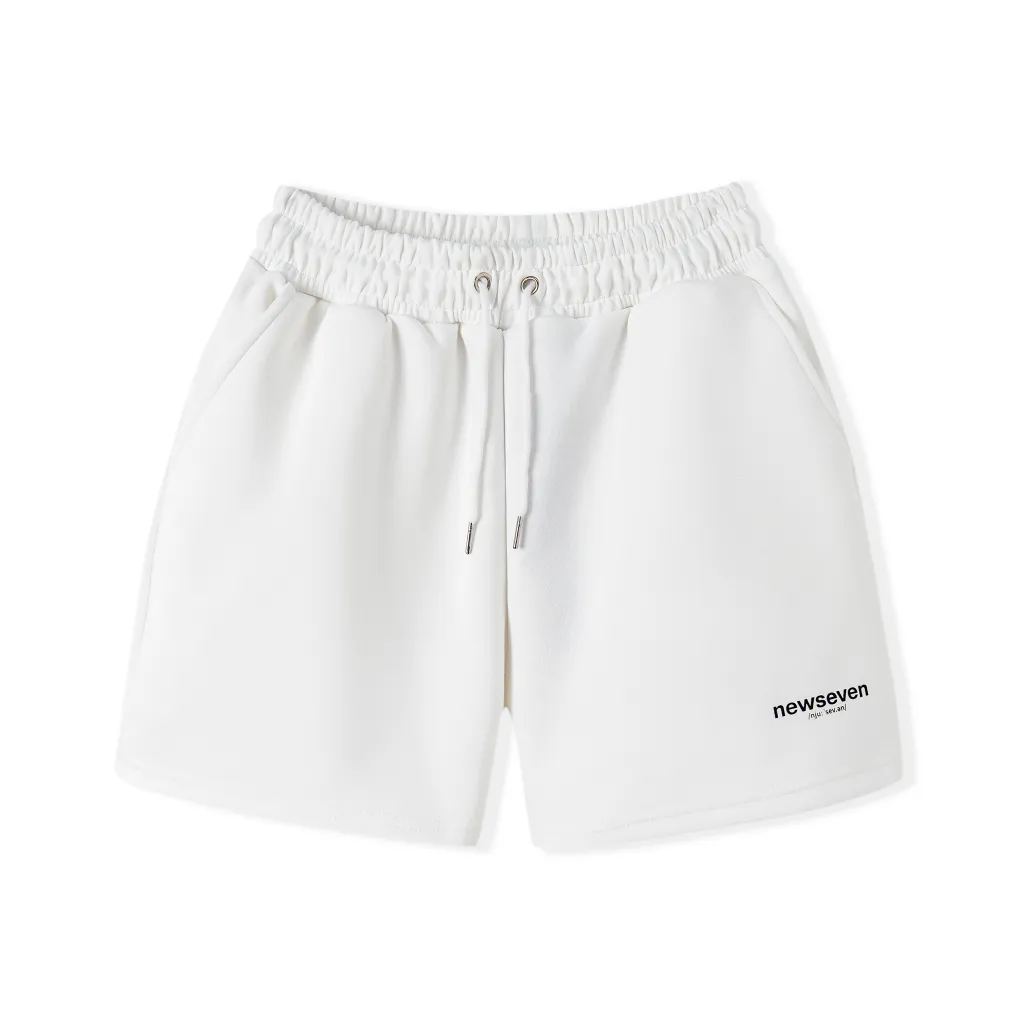 Ảnh Quần Short Đùi Unisex N7 NEWSEVEN Basic nam nữ form rộng Local Brand QS.321 4
