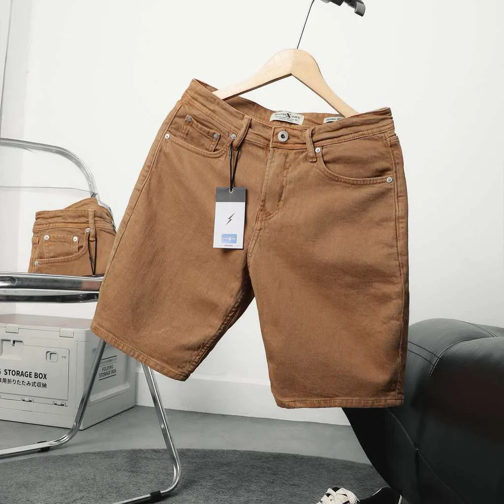 Ảnh Quần Shorts Jean Nhuộm Just Men 240078 4