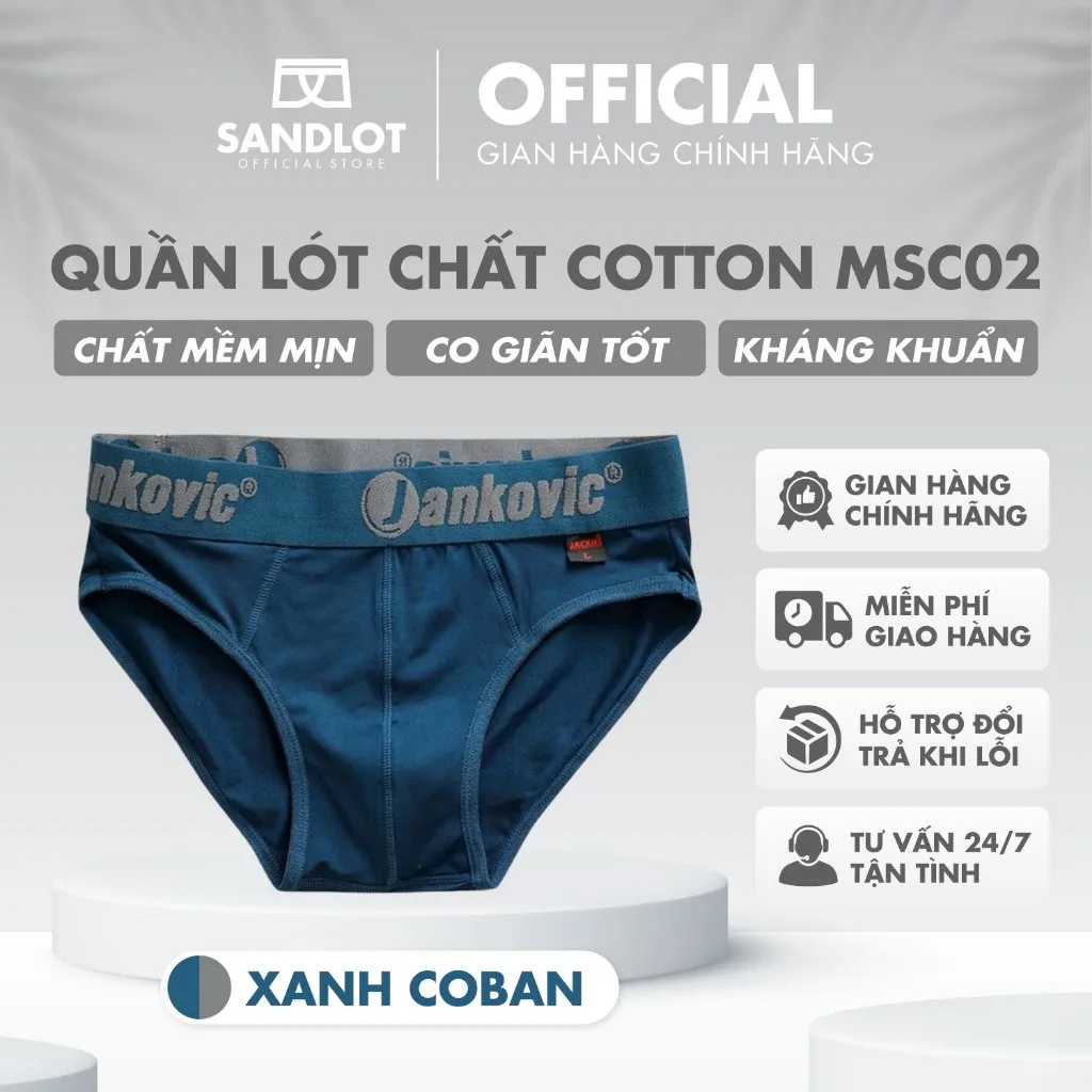 Ảnh Quần Sịp Nam JANKOVIC Cao Cấp, Chất Vải Mềm Mát, Đường May Tỉ Mỉ, Sắc Xảo, THiết Kế Kiểu Dáng Độc Quyền C02 1