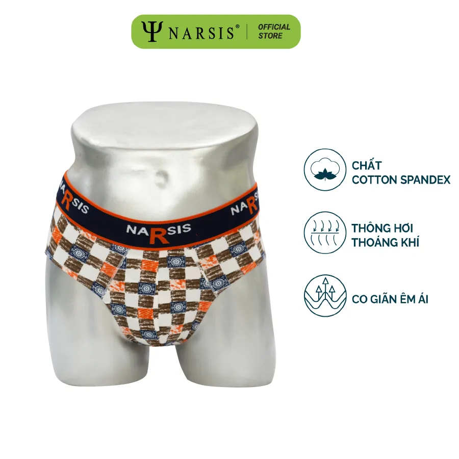 Ảnh Quần Sịp Nam Narsis C230019, Quần Tam Giác, Chất Co Giãn 4 Chiều, Mềm Mại, Thông Hơi, Thoáng Khí 4