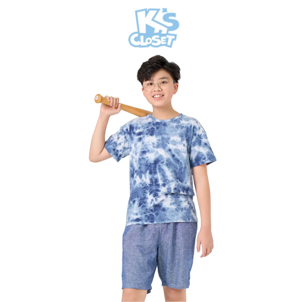 Ảnh Quần Sooc K's Closet Chất Liệu Vải Cotton Cho Bé Trai (2-14 tuổi) từ 10kg - 60kg E030FIS 2