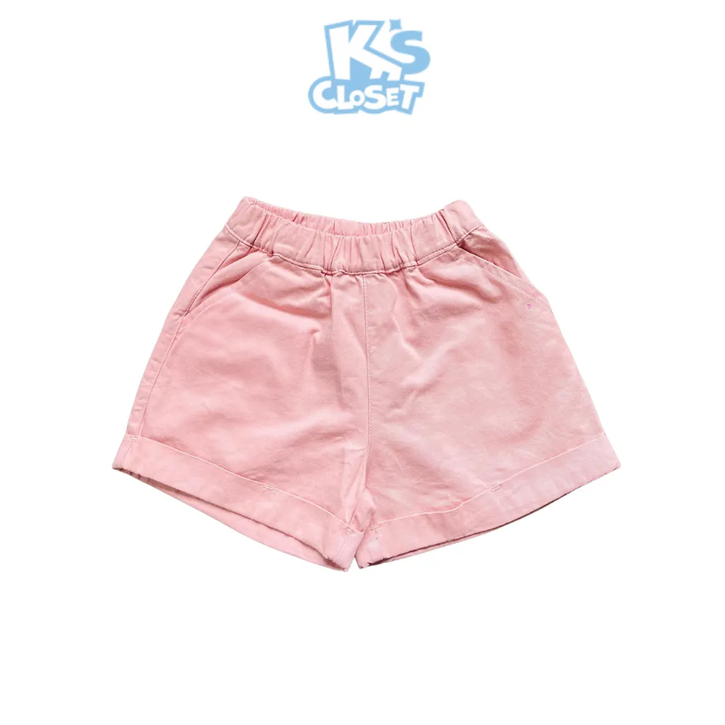 Ảnh Quần Sooc K'S CLOSET Chất Liệu Vải Kaki Mềm Cho Bé Gái (2-14 tuổi) từ 10kg-50kg E127FIS 1