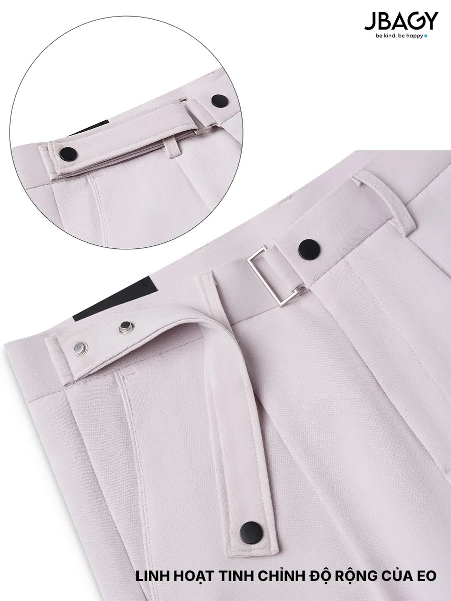 Ảnh Quần tây âu nam ống rộng JBAGY đai điều chỉnh vòng bụng tinh tế JD0106 1