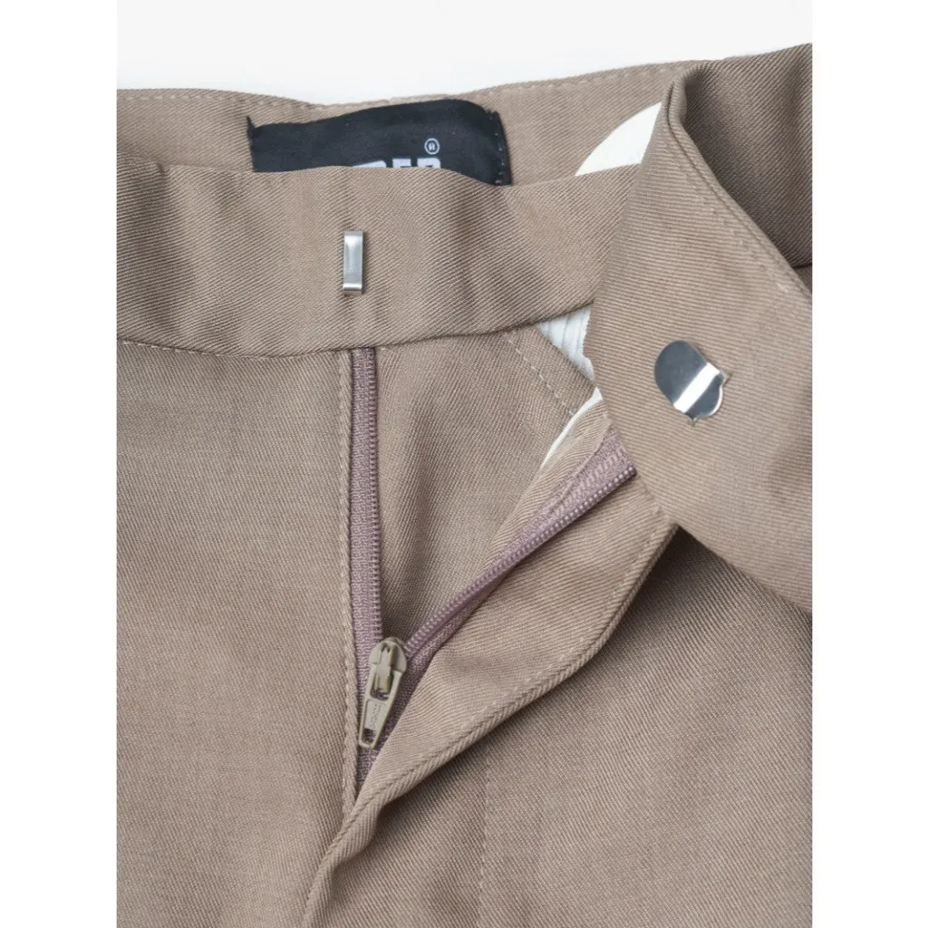 Ảnh Quần tây nam công sở sidetab 2 bên 4MEN QT067 vải co giãn cao cấp, form slimfit ôm cạp cao Hàn Quốc 4