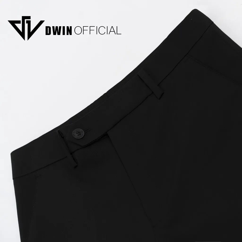 Ảnh Quần tây nam DWIN dáng baggy vải âu cao cấp không xù co dãn hàn quốc xuông ống rộng 3