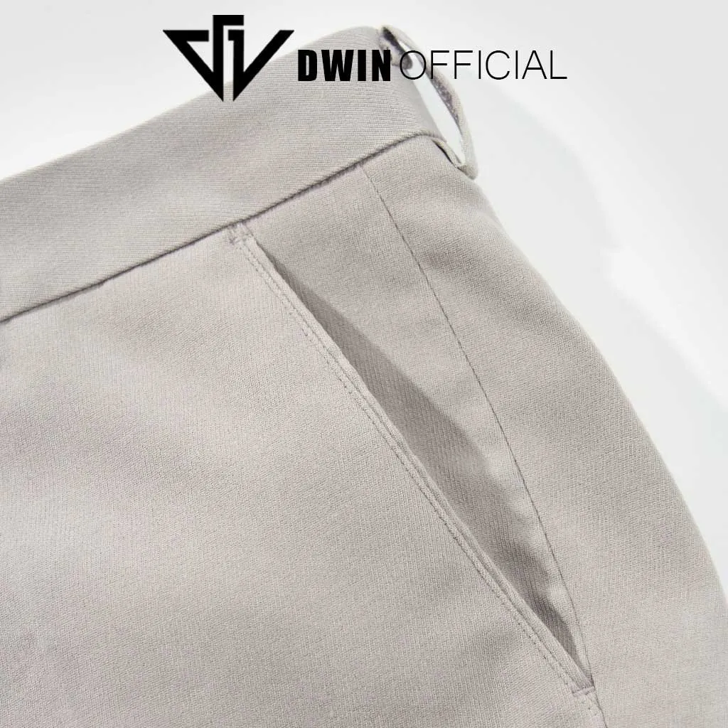 Ảnh Quần tây nam DWIN dáng baggy vải âu cao cấp không xù co dãn hàn quốc xuông ống rộng 4