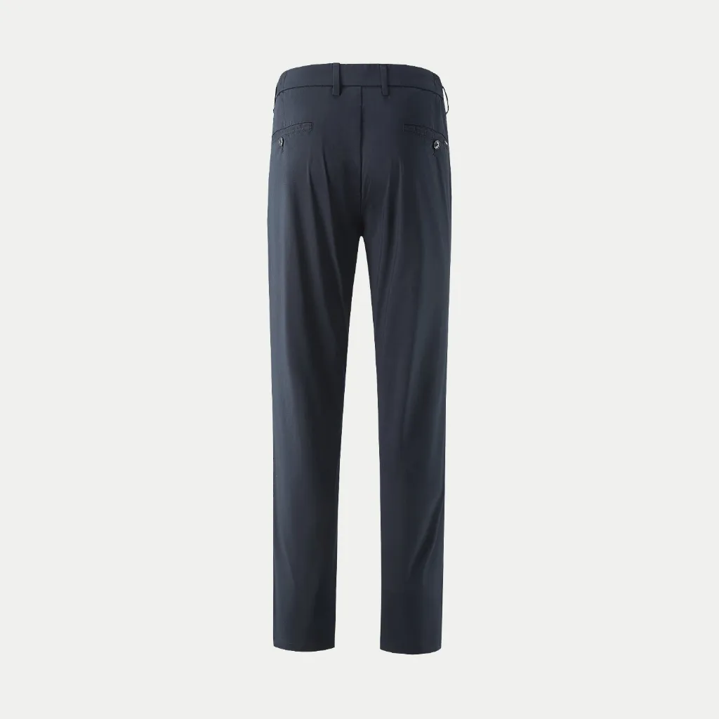 Ảnh Quần tây nam HLA cao cấp thời trang thoáng khí Basic business comfortable elastic straight Pants 2