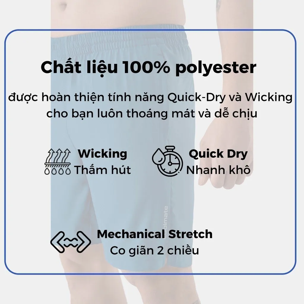 Ảnh Quần thể thao nam 7inch Ultra Short có túi khóa kéo Coolmate 2