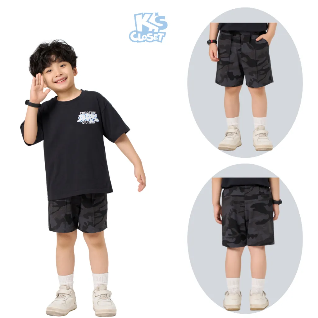 Ảnh Quần đùi bé trai  K'S CLOSET chất liệu thoáng mát, kiểu dáng năng động KT111THS /KT35THS /KT147THS/OL20FOS/KT163FOS 4