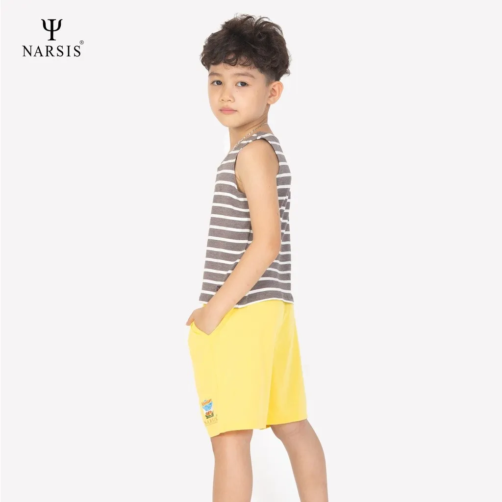 Ảnh Quần Đùi Bé Trai Narsis, Chất Cotton Mềm Mịn, Co Giãn, Nhiều Màu, Thiết Kế Dễ Thương, Thoải Mái 2