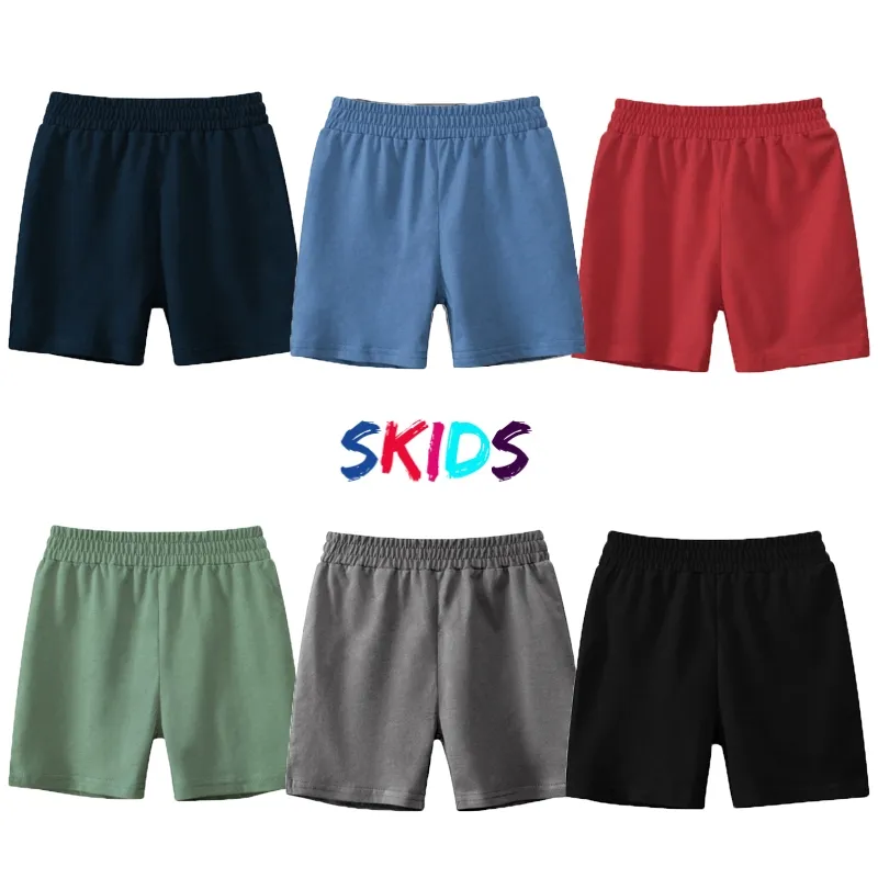 Ảnh Quần đùi bé trai SKIDS quần thun cho bé chất cotton mùa hè 2 đến 8 tuổi 1