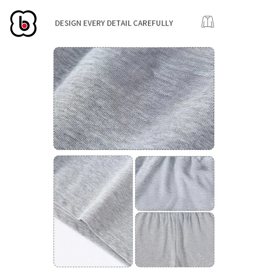 Ảnh Quần đùi cho bé trai bé gái BabyloveGO quần short thun có túi chất liệu cotton thoáng mát QT012 2