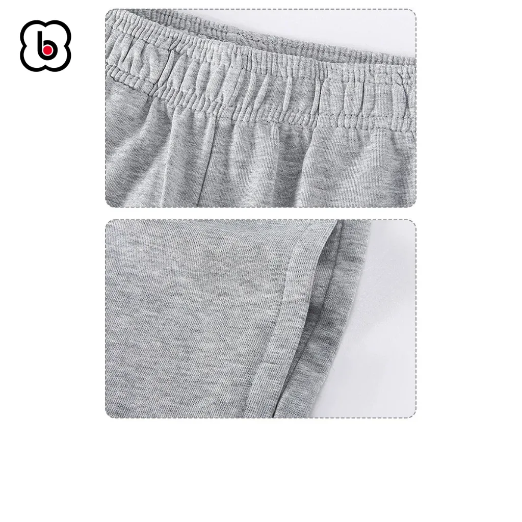 Ảnh Quần đùi cho bé trai bé gái BabyloveGO quần short thun có túi chất liệu cotton thoáng mát QT012 3