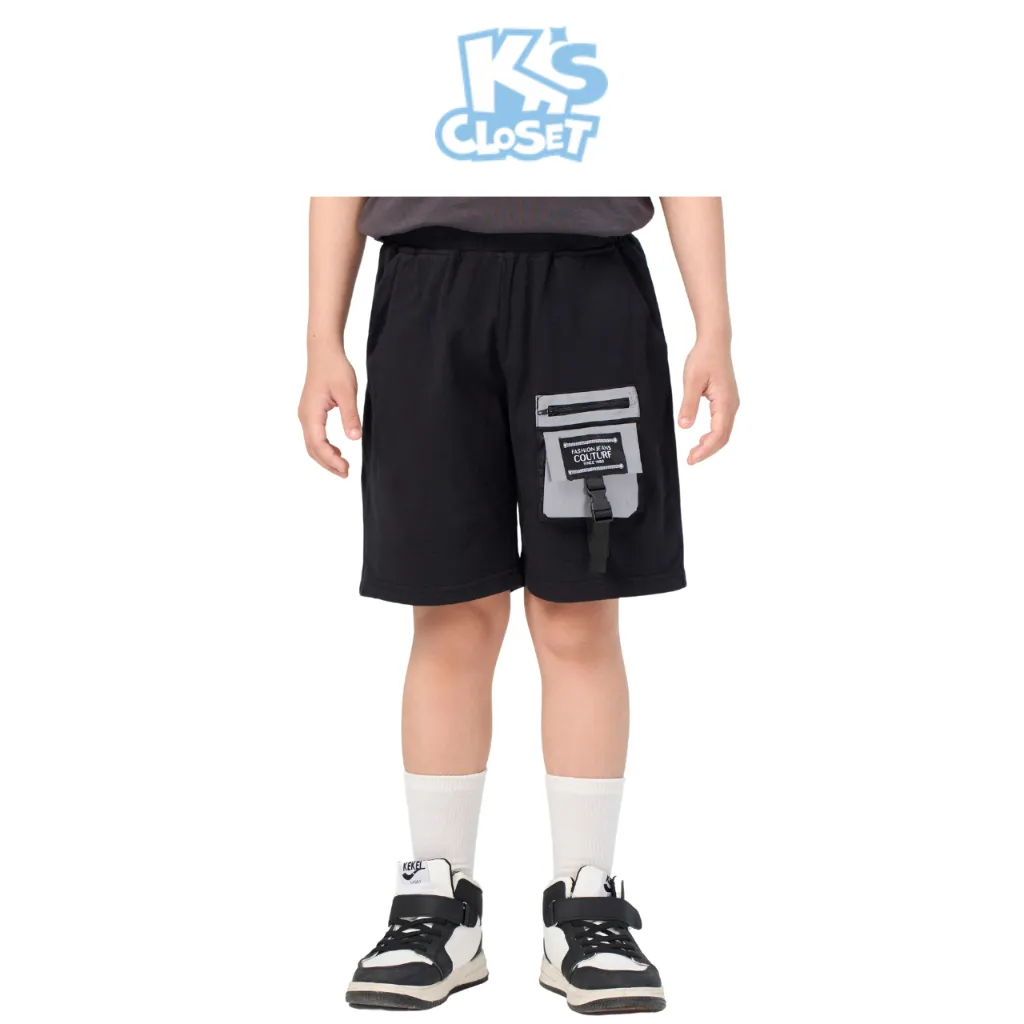 Ảnh Quần Đùi K'S CLOSET Chất Liệu Vải Cotton Có 1 Túi Hộp Cho Bé Trai (2-14 tuổi) từ 10kg-55kg KT027FIS, E010FIS 3