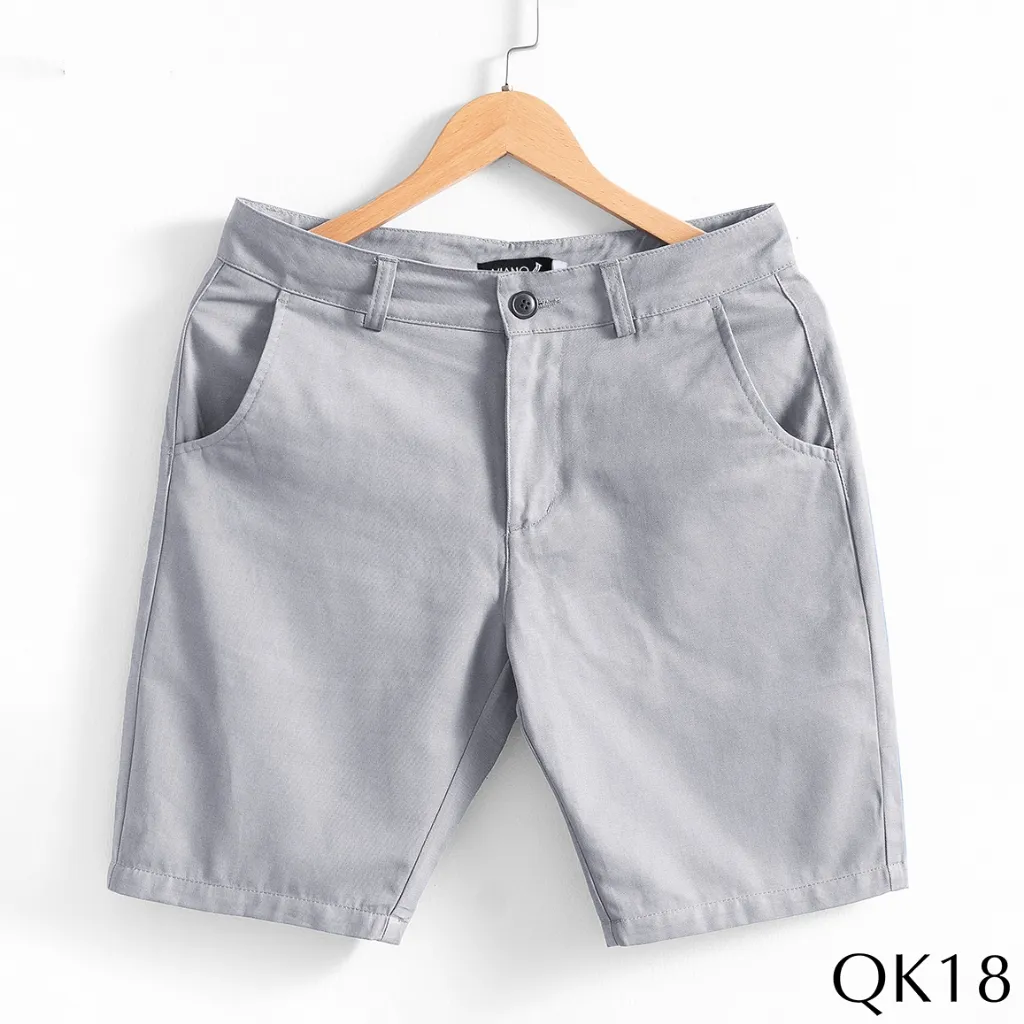 Ảnh Quần Đùi Nam AVIANO Chất Liệu Hàn Quốc, Quần Short Nam Kaki 6 Màu Basic Dễ Phối Đồ 1