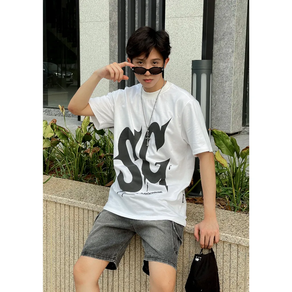 Ảnh Quần Đùi Nam Nữ SAIGONESE Short Cargo Denim Túi Hộp Unisex 2 Màu 3