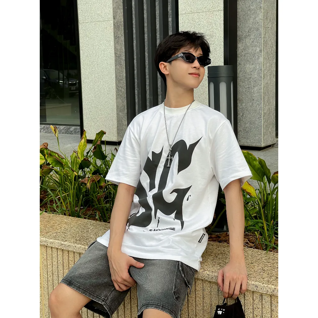 Ảnh Quần Đùi Nam Nữ SAIGONESE Short Cargo Denim Túi Hộp Unisex 2 Màu 4