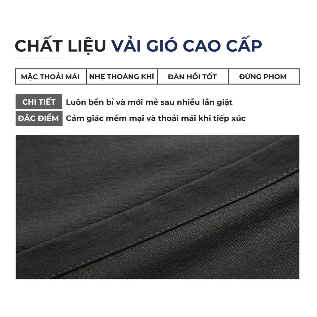 Ảnh Quần đùi nam SIXMEN [Tặng Kèm Hộp Quà] vải gió cao cấp xin mềm mại, co giãn, vận động thoải mái 4