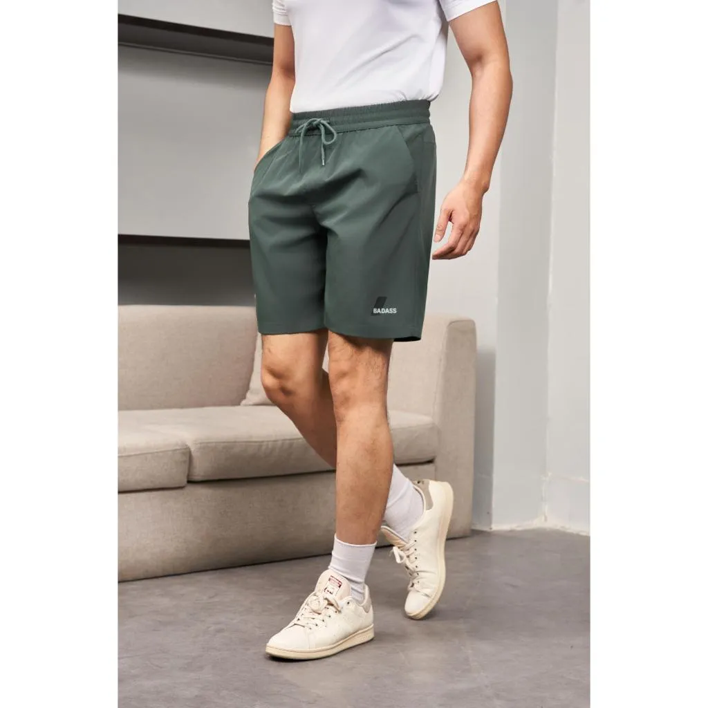 Ảnh Quần đùi nam thể thao 360 Boutique quần short gió chạy bộ tập gym đi biển mặc nhà thoải mái QSGOL607 3