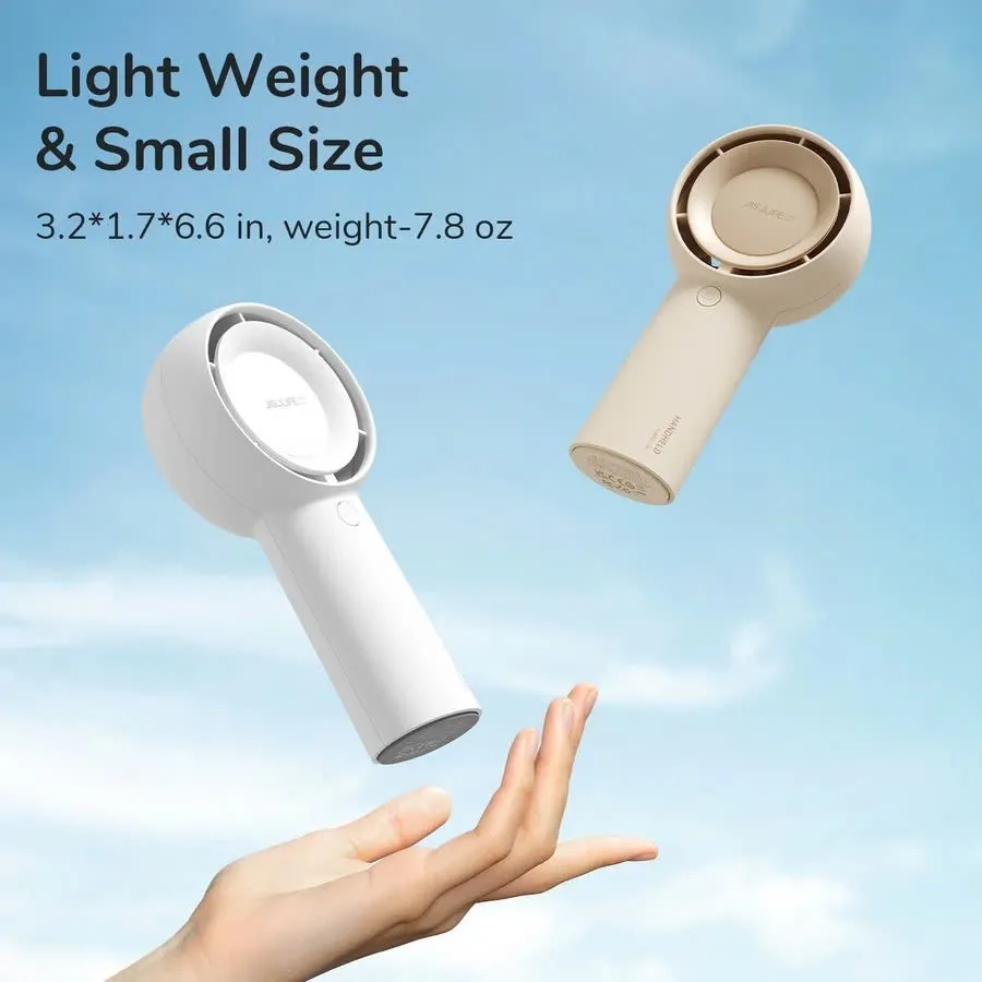 Ảnh Quạt Cầm Tay Mini JISULIFE FA43 Siêu Mát - Sạc Nhanh - Pin 4000/6000mAh Sử Dụng Lên Đến 12H - Bảo Hành 12 Tháng 3