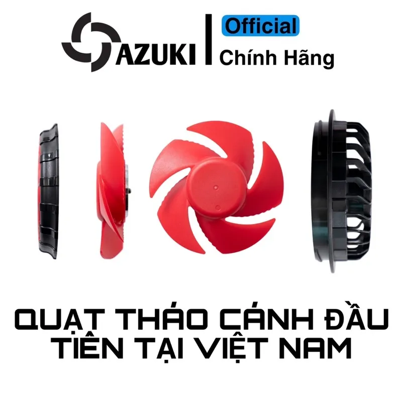 Ảnh Quạt điều hòa AZUKI 13V chính hãng, Quạt không chổi than, chống nước tốt [BH 12 THÁNG] - NIKITO 3