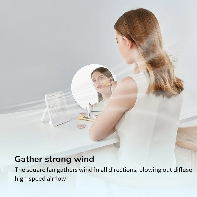 Ảnh Quạt Để Bàn Tích Điện 4 Cấp Độ Gió JISULIFE FA26A | Pin 2000mAh Sử Dụng Lên Đến 6H | Bảo Hành Chính Hãng 12 Tháng 3
