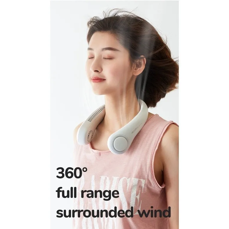 Ảnh Quạt Đeo Cổ Không Cánh 4000mAh JISULIFE FA14 Siêu Mát 270 Độ | Sử Dụng Lên Đến 16H | Bảo Hành Chính Hãng 12 Tháng 4