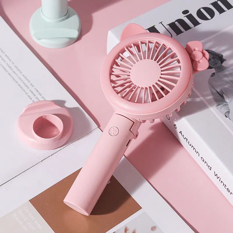 Ảnh Quạt mini tích điện 3 cấp độ gió cực mát, thiết kế nhỏ gọn_GIFT 2