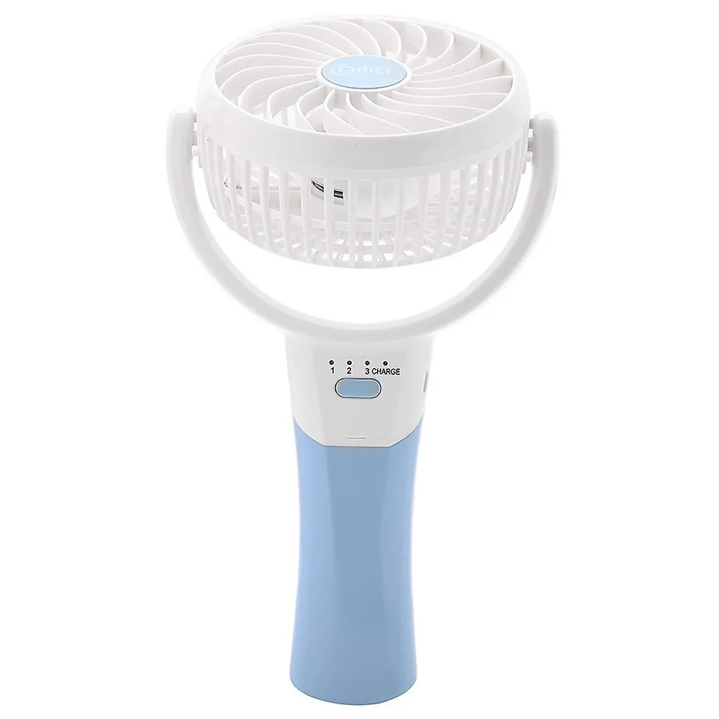 Ảnh Quạt Sạc Mini Gấp Gọn Cầm Tay Comet CRF0904 3W Nhỏ Gọn Sạc USB Tiện Lợi, Dung Lượng Pin 1.200mAh 4
