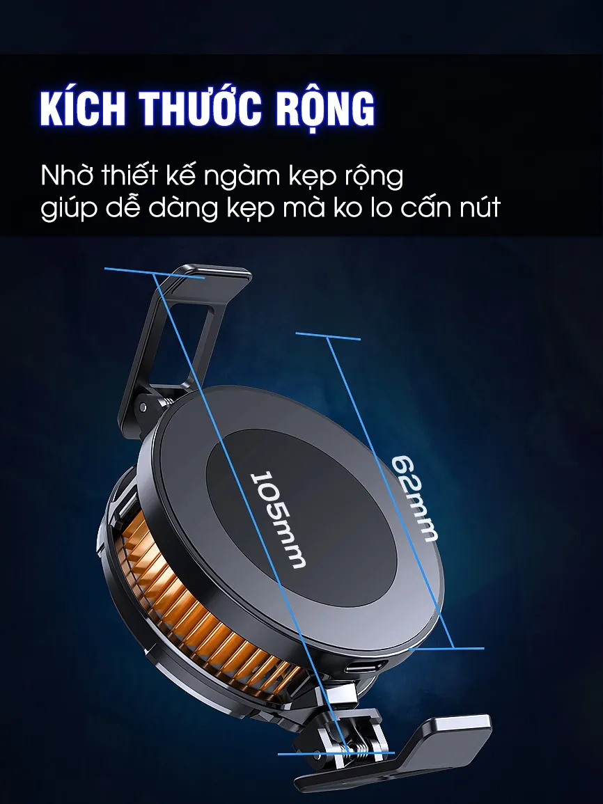 Ảnh Quạt tản nhiệt điện thoại sò lạnh MEMO CX07 thế hệ mới làm lạnh đóng băng hỗ trợ tăng fps gaming liên quân PUBG FF 4