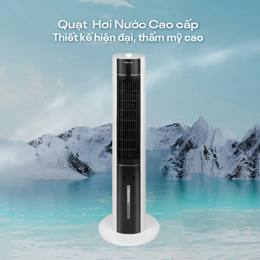 Ảnh Quạt tháp điều hoà cao cấp Fujihome AC-18LM thiết kế hiện đại, nhỏ gọn, 3 cấp độ gió, động cơ bền bỉ 2