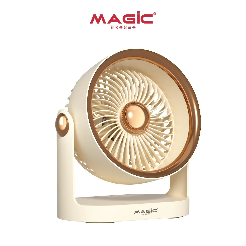 Ảnh Quạt tích điện Magic A-005, pin 3600mAh, sử dụng 7h, xoay 360 độ, bảo hành 12 tháng 2