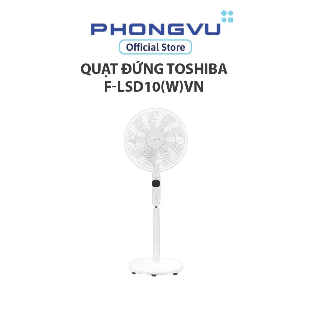 Ảnh Quạt đứng Toshiba F-LSD10(W)VN DC Inverter Tiết Kiệm Điện - Bảo hành 12 tháng 2