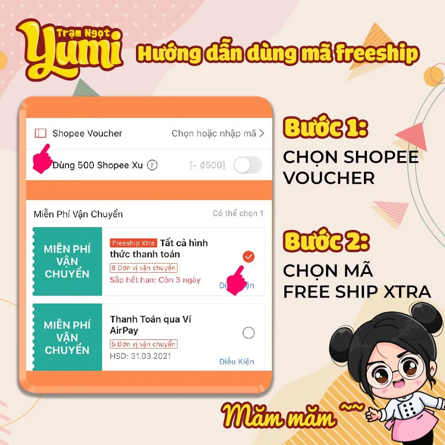 Ảnh Quẩy cá phủ đường Yumi bánh ngọt ăn vặt giòn rụm thơm ngon 4