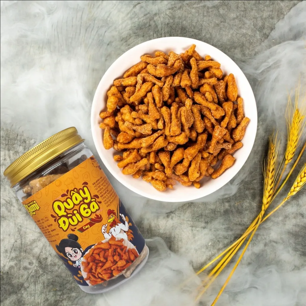 Ảnh Quẩy đùi gà cay Trạm ngọt Yumi bánh ngọt ăn vặt giòn rụm thơm ngon 2