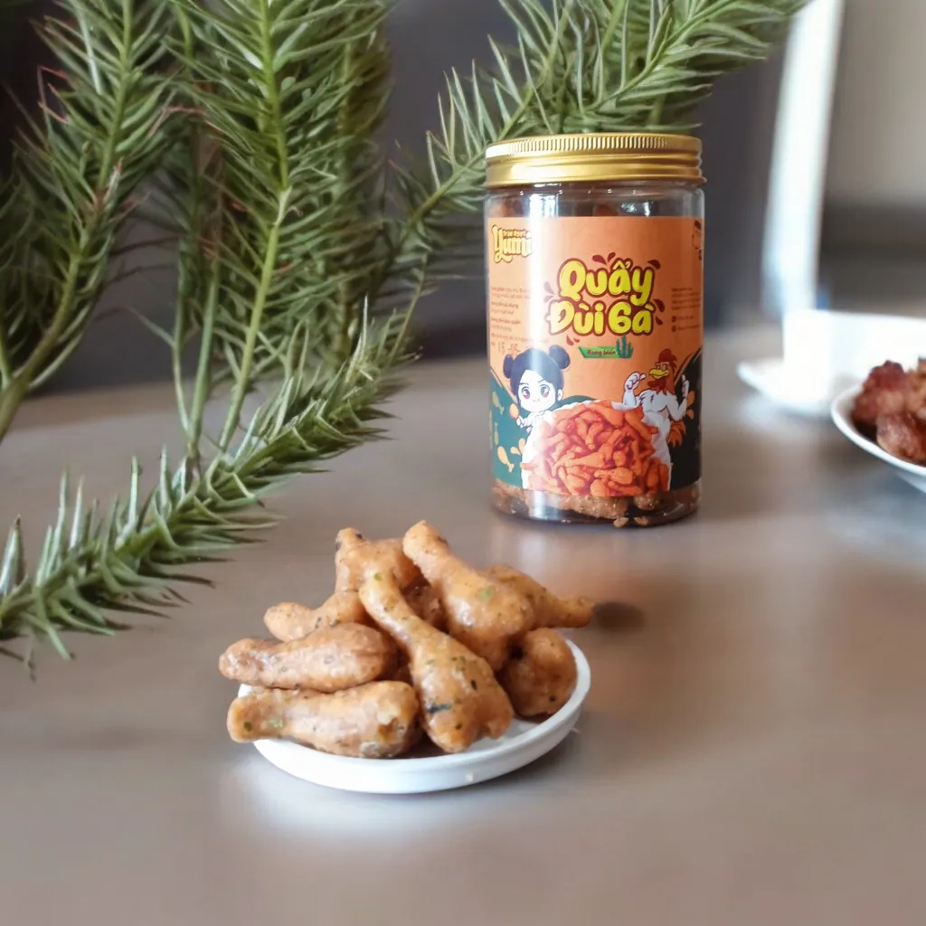 Ảnh Quẩy đùi gà rong biển Trạm ngọt Yumi bánh ngọt ăn vặt giòn rụm thơm ngon 2