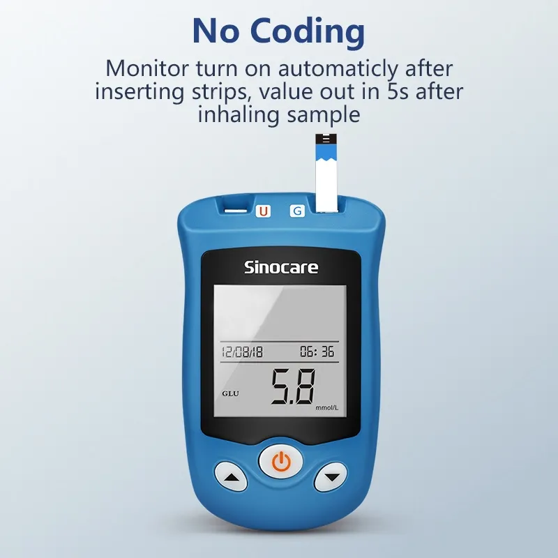 Ảnh Que Thử Đường Huyết Safe Aq Ug Chính Hãng Sinocare 3