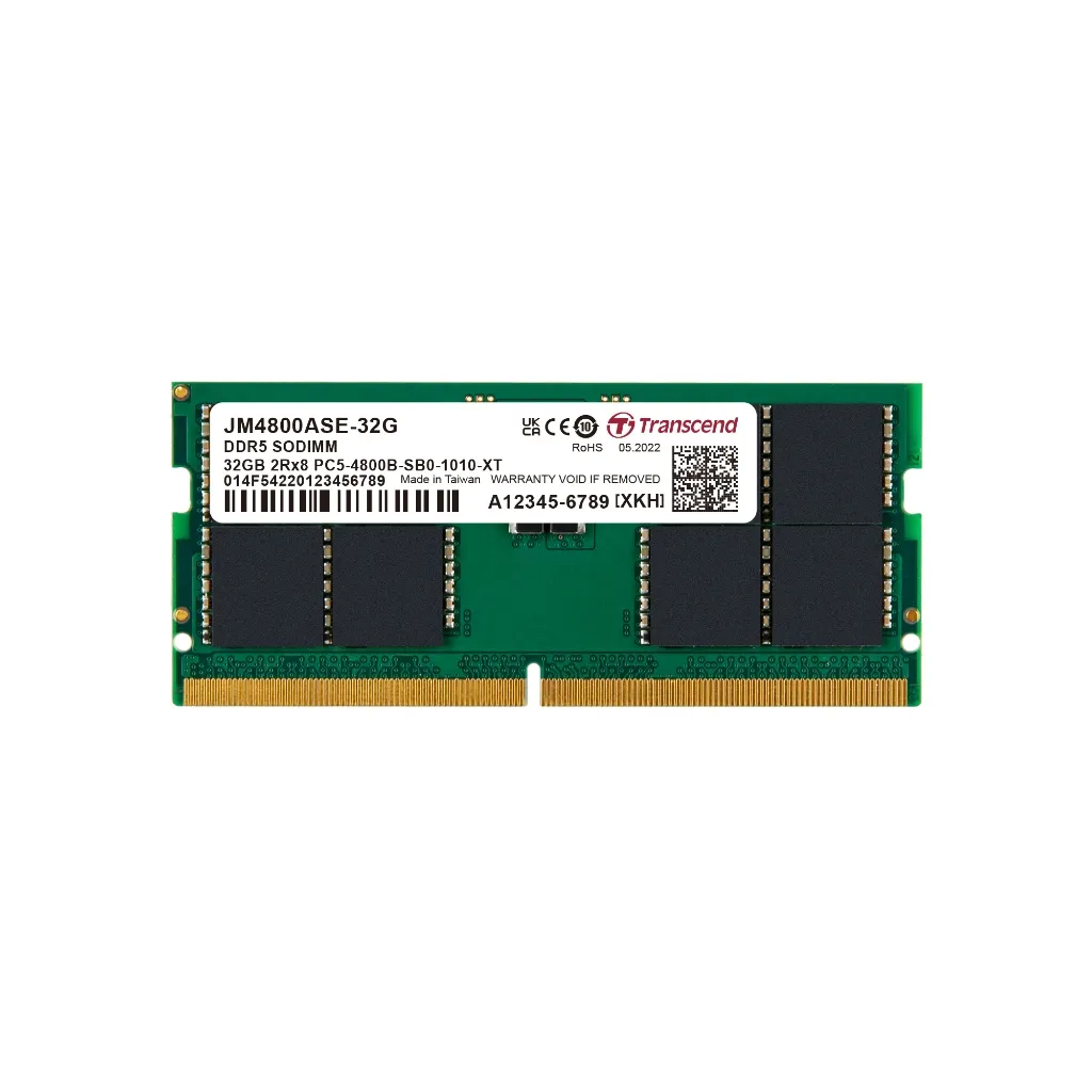Ảnh Ram Laptop Transcend JM DDR5 4800 SO-DIMM 8GB/16GB/32GB - Bảo hành 3 năm 1