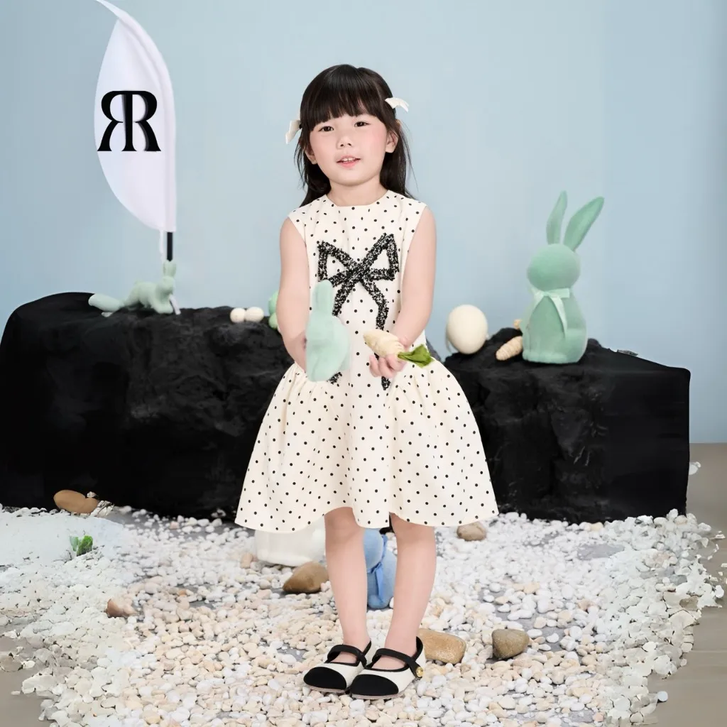 Ảnh RẬP BABY - Váy Baby Chấm Bi - BABI 08 1
