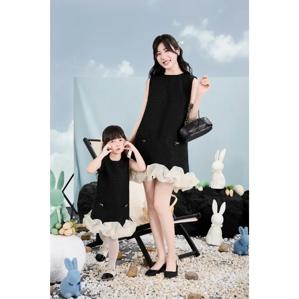 Ảnh RẬP BABY - Váy Baby Đen Tùng Voan - BABI 15 2