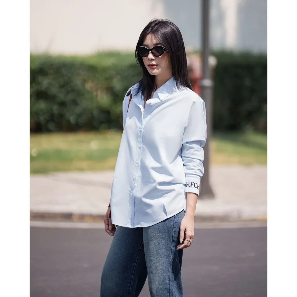 Ảnh RECHIC Áo sơ mi Sicily dáng suông trẻ trung năng động 3
