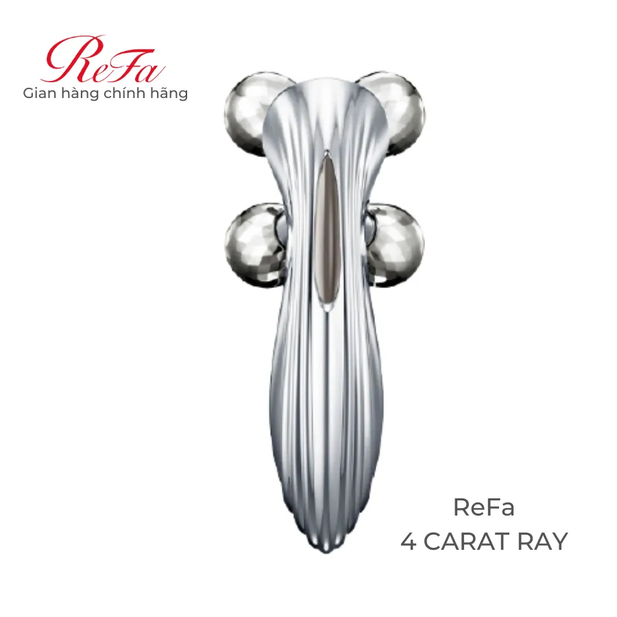 Ảnh ReFa 4 CARAT RAY Cây lăn massage 360 độ - Công nghệ phủ bạch kim 1