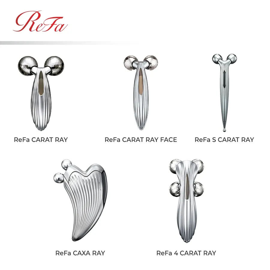 Ảnh ReFa 4 CARAT RAY Cây lăn massage 360 độ - Công nghệ phủ bạch kim 4