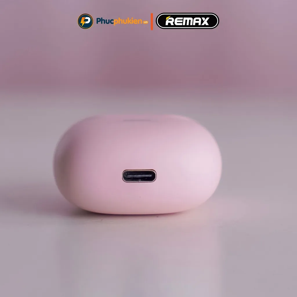 Ảnh Remax tws 19 - Tai nghe bluetooth Remax có mic thoại cảm ứng Pin 5h ( Tặng ốp ) - Phúc Phụ Kiện 4
