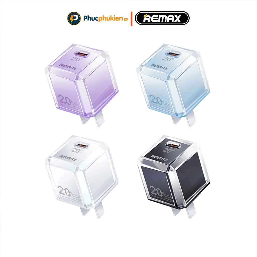 Ảnh Remax U136 - Củ sạc nhanh 20w cổng Type C sạc nhanh 20w cho 14 pro max trở xuống - Phúc Phụ Kiện 4