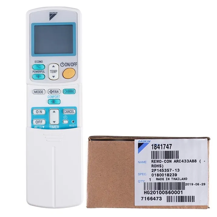 Ảnh Remote ARC433A88 cho máy điều hòa Daikin FTKC20/25/35PVMV, FTKC25/35NVMV 3