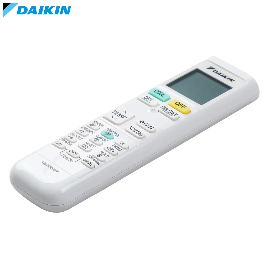 Ảnh Remote ARC480A77 cho máy điều hòa Daikin 2