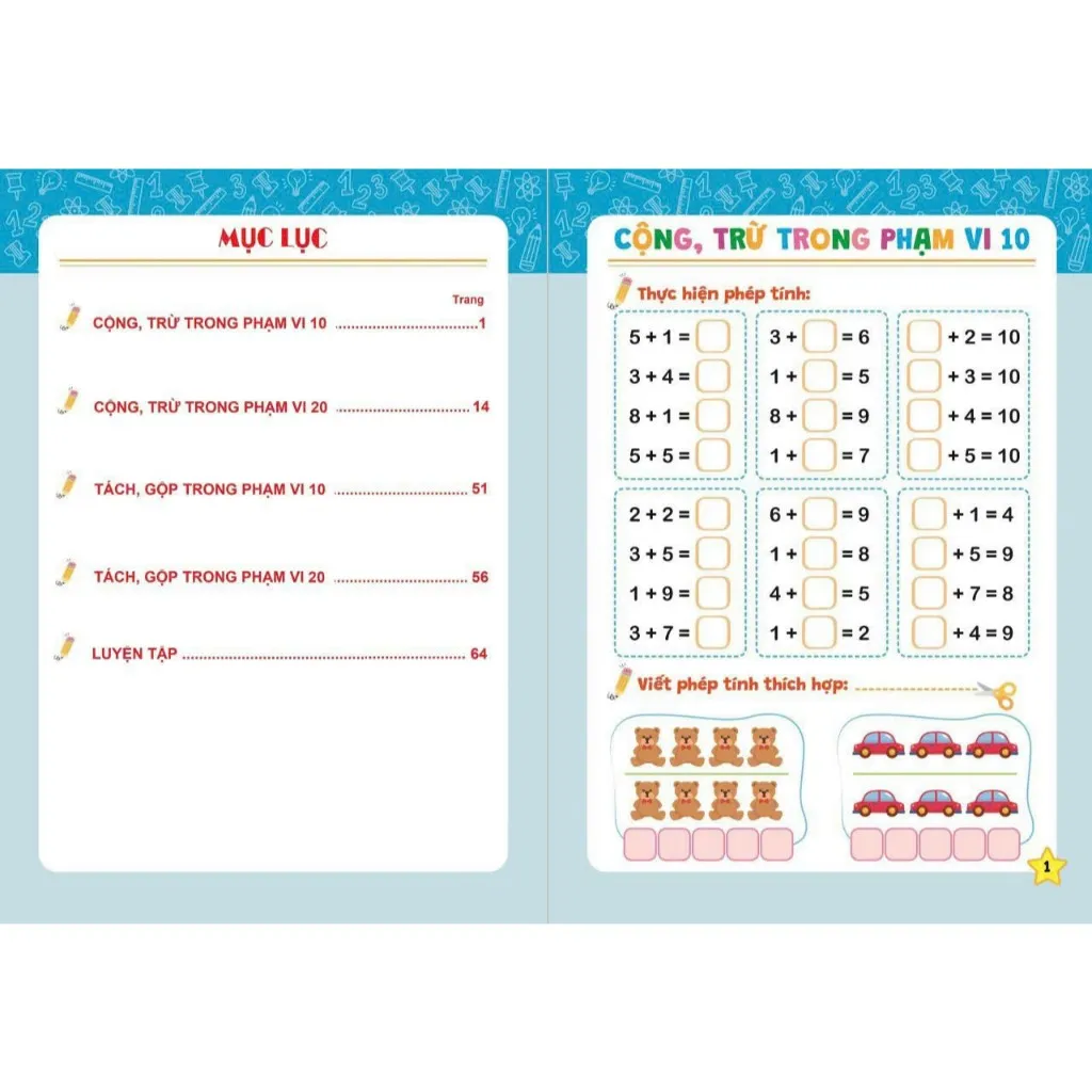 Ảnh Rèn Kĩ Năng Cộng Trừ Trong Phạm Vi 20 1
